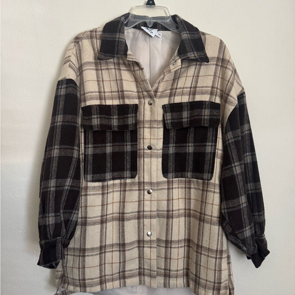 princess polly oversized flannel